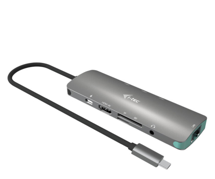 Akcesoria I-TEC USB-C Metal Nano Dock 1x HDMI 4K LAN PD 100W + Charger 100W C31NANOLANPD100